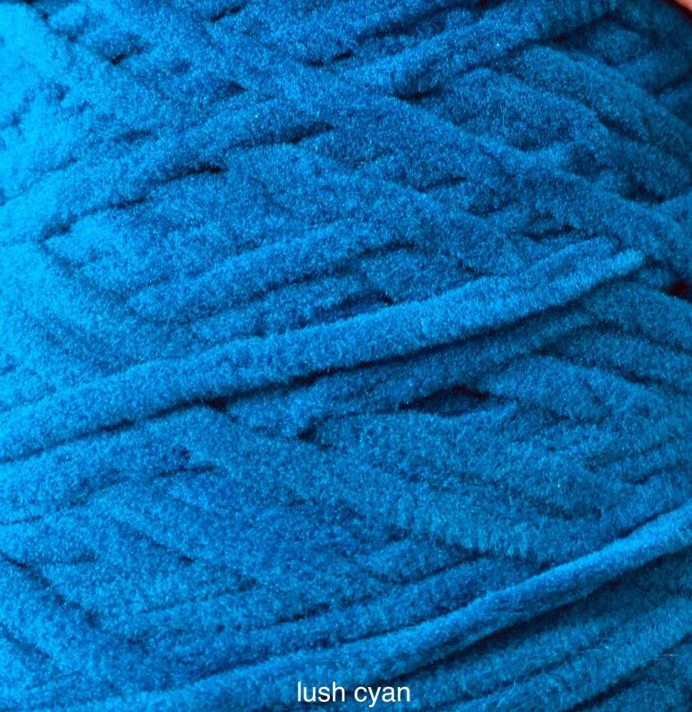 novelty : lush cyan: cake 50gm - Yarns - The Handweavers Studio